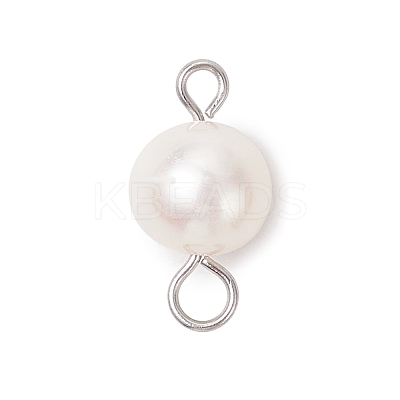 Natural Cultured Freshwater Pearl Round Links PALLOY-JF04219-01-1