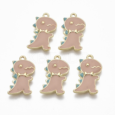 Alloy Enamel Pendants ENAM-S122-020-NR-1