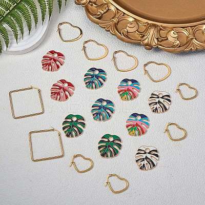 DIY Earring Making Kits DIY-SZ0008-21-1