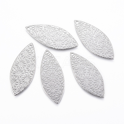 Non-Tarnish 304 Stainless Steel Pendants LS-STAS-H416-36P-1