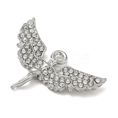 Alloy Rhinestone Pendants FIND-L026-06P-1