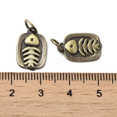 Tibetan Style Rack Plating Brass Pendants KK-Q805-48AB-1
