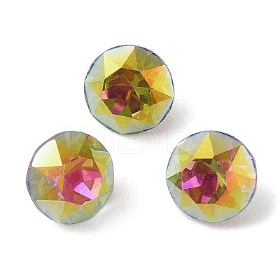 Glass Rhinestone Cabochons RGLA-L029-09A-VRLA-1