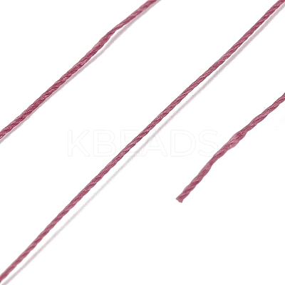 Round Waxed Polyester Thread String LS-YC-D004-02A-050-1
