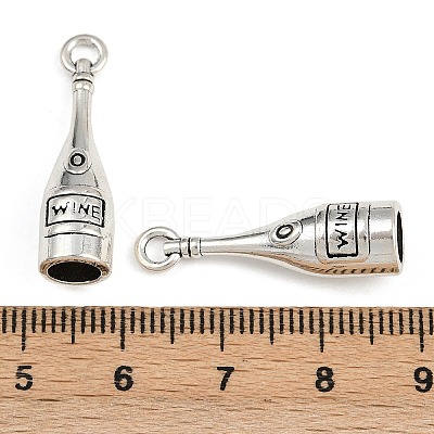 Tibetan Style Alloy Pendants TIBE-B003-18AS-1