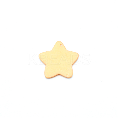 Opaque Resin Pendants CRES-CJC0007-14-1