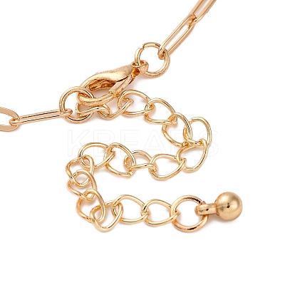 Alloy Rhinestone Pendant Necklaces for Women NJEW-U013-10G-02-1