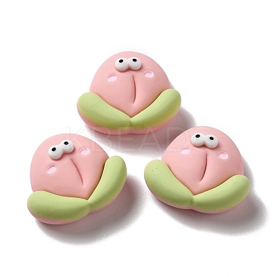 Opaque Resin Cabochons DIY-K057-21-1