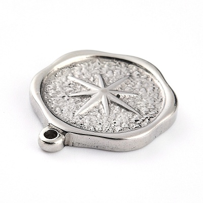 Non-Tarnish 304 Stainless Steel Pendants LS-X-STAS-G242-19P-1