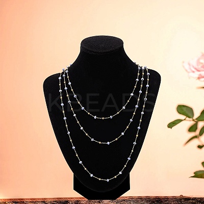 304 Stainless Steel Link Chain Necklaces NJEW-SW00051-1