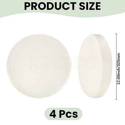 4Pcs Polyester Round Stool Cover AJEW-GF0013-06B-02-1