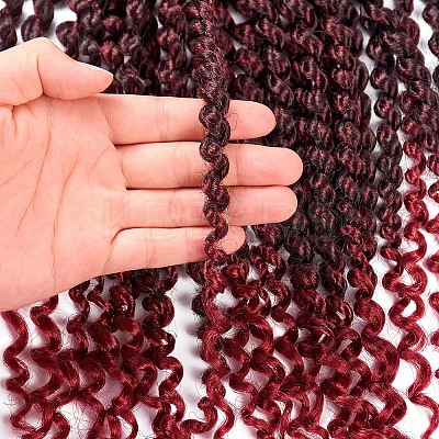 Spring Twist Ombre Colors Crochet Braids Hair OHAR-G005-10C-1