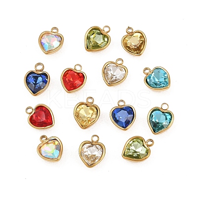 Glass Charms STAS-P437-15C-G-1