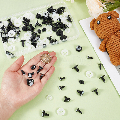 Plastic Safety Craft Eye DIY-PH0035-99-1