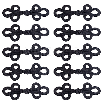 10 Pairs Handmade Chinese Frog Knot Button Sets DIY-GA0008-65-1
