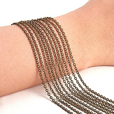 5M Soldered Brass Cable Chains CHC-PH0001-05AB-FF-1