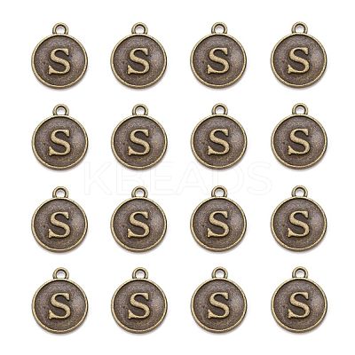 Alloy Pendant Cabochon Settings PALLOY-N156-01S-AB-1