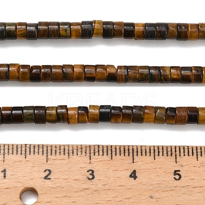 Natural Tiger Eye Beads Strands G-Z110-A34-2x4mm-01-1
