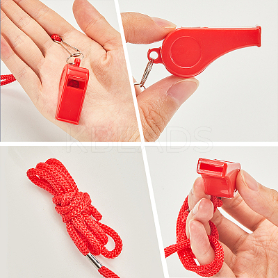 ABS Plastic Sports Outdoor Whistles NJEW-CN0001-09A-1
