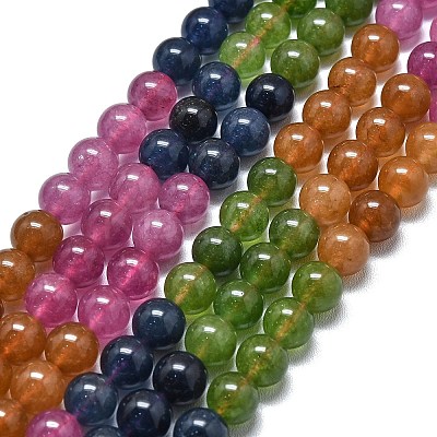 Natural Malaysia Jade Beads Strands G-L645-C01-8mm-11-1