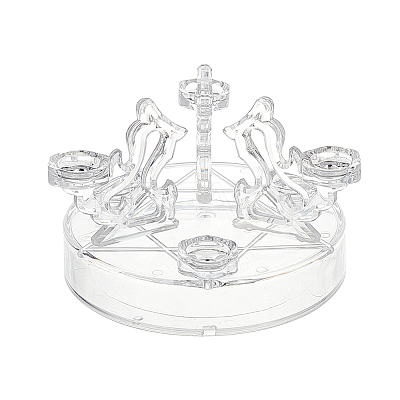 Acrylic Crystal Ball Display Stands ODIS-WH0001-39-1