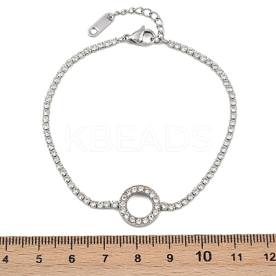304 Stainless Steel Cup Chains Bracelets for Women BJEW-D364-01B-P-1