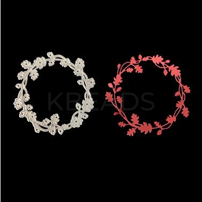 Wreath Carbon Steel Cutting Dies Stencils PW-WG59983-01-1