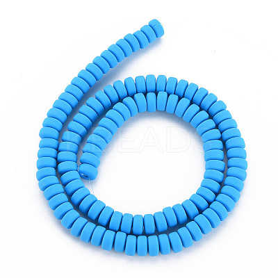 Handmade Polymer Clay Beads Strands LS-CLAY-N008-83-1