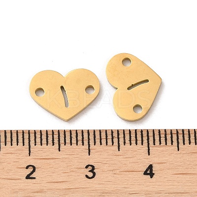 Ion Plating(IP) 304 Stainless Steel Connector Charms STAS-C081-04G-I-1