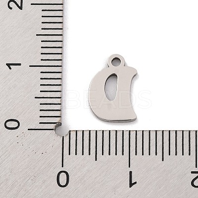 Non-Tarnish 201 Stainless Steel Charms STAS-U016-01P-D-1