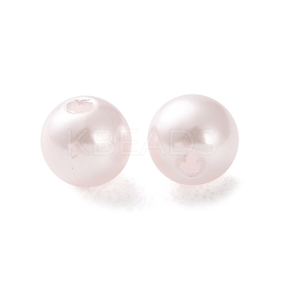 Plastic Imitation Pearl Beads FIND-M059-01A-03-1