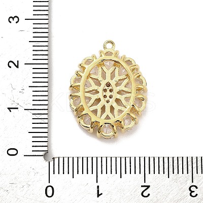 Brass Pendants KK-V006-01G-03-1