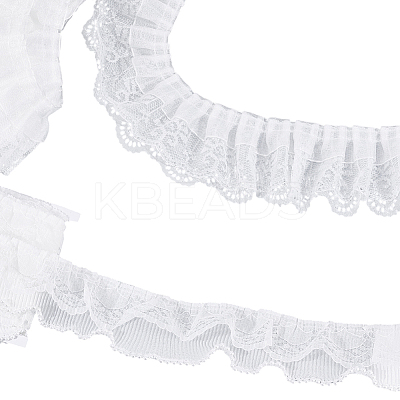 2 Styles Polyester & Chinlon Flower Ribbon OCOR-PH0004-59-1