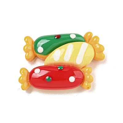 Christmas Theme Opaque Resin Decoden Cabochons CRES-B022-05D-1