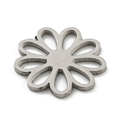Non-Tarnish 304 Stainless Steel Filigree Joiners Links LS-STAS-R228-01P-1