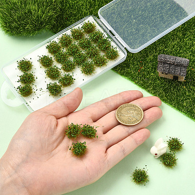 Nylon Mini Grass Tufts AJEW-WH20120-09A-1