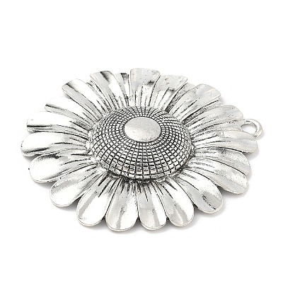 Tibetan Style Alloy Big Pendants TIBEP-F077-01A-1