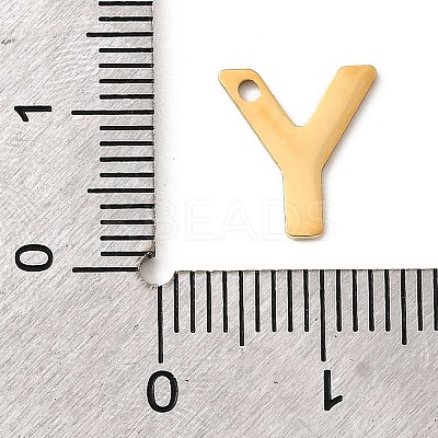 304 Stainless Steel Charms STAS-B093-12G-Y-1