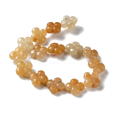 Natural Topaz Jade Beads Strands G-M418-D08-01-1