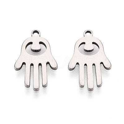 Tarnish Resistant Religion 201 Stainless Steel Charms STAS-N092-29-1