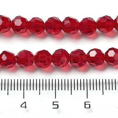 Transparent Glass Beads LS-EGLA-A035-T6mm-D02-1