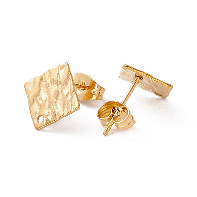 304 Stainless Steel Stud Earring Findings LS-STAS-G270-02G-07-1