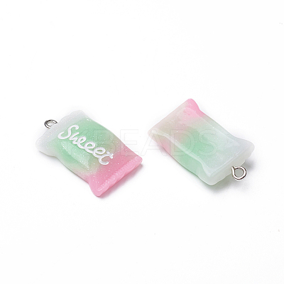 Resin Pendants RESI-TAC0002-19A-1