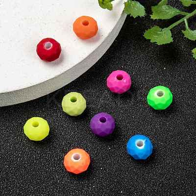 Fluorescent Acrylic Beads MACR-S181-8mm-M-1