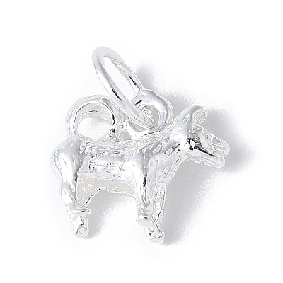 925 Sterling Silver 3D Chinese Zodiac Charms STER-P066-01S-11-1
