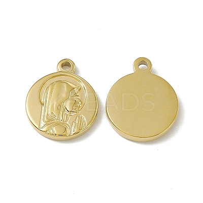 PVD Vacuum Plating 201 Stainless Steel Pendants STAS-J401-VC621-1