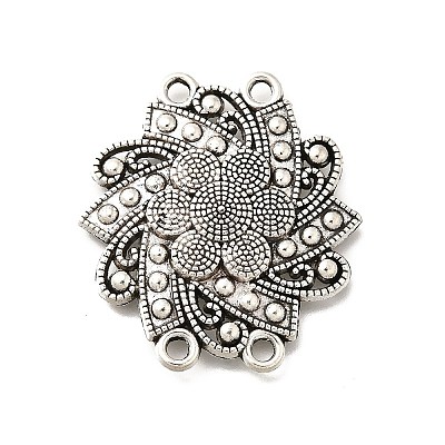 Tibetan Style Alloy Multi-Strand Links PALLOY-D291-36AS-1