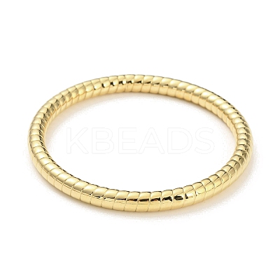 304 Stainless Steel Grooved Bangles BJEW-G686-04G-1