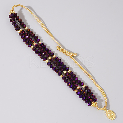 Bohemian Style Brass Charm Bracelets KL4683-3-1