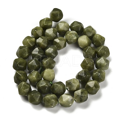 Natural Chinese Jade Beads Strands G-G203-08G-1
